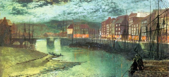 John Atkinson Grimshaw Whitby Docks